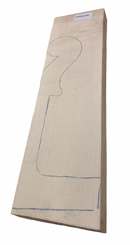 Set Curly Maple Back, Sides & Neck plank for Cello Unique Piece #303-006